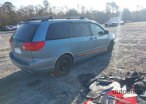 2006 Toyota Sienna Le из США, поврежденный, VIN 5TDZA23C66S504712